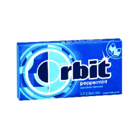 ORBIT Sugar Free Peppermint Chewing Gum 14 pc 461942